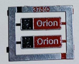 37510 'Orion' Etched Nameplate - OO Gauge