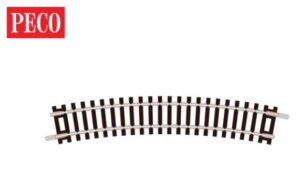 Peco ST-3 Standard Curve, 1st Radius SET TRACK N Gauge