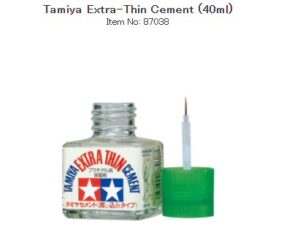 TAMIYA 87038 EXTRA THIN CEMENT 40ML