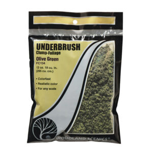 Woodland Scenics Olive Green Underbrush (Bag) WFC134