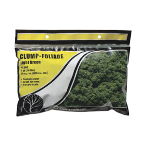 Woodland Scenics Light Green Clump Foliage WFC682