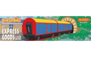 Hornby R9316 Playtrains - Express Goods 2 x Closed Wagon Pack OO Gauge