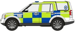 OXFORD DIECAST 76DIS006 LAND ROVER DISCOVERY 4 WEST MIDLANDS POLICE OO gauge
