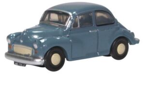 OXFORD DIECAST - NMOS006 MORRIS MINOR SALOON CLIPPER BLUE - N gauge