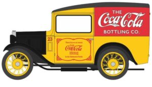 OXFORD DIECAST 76ASV006CC AUSTIN 7 VAN COCA COLA - OO gauge