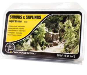 Woodland Scenics Light Green Shrubs & Saplings WF1128