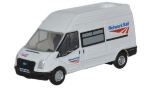 OXFORD DIECAST - NFT005 FORD TRANSIT MKV NETWORK RAIL - N gauge