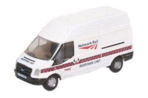 OXFORD DIECAST - NFT022 FORD TRANSIT MKV NETWORK RAIL RESPONSE UNIT - N Gauge