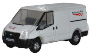 OXFORD DIECAST - NFT023 FORD TRANSIT MKV SWB LOW ROOF NETWORK RAIL - N Gauge