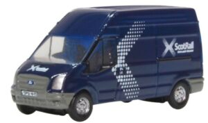 OXFORD DIECAST - NFT028 FORD TRANSIT MKV HIGH ROOF SCOTRAIL - N Gauge