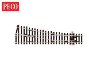 Peco Streamline SL-91 Code 100 OO/HO,  Turnout, Small Radius, Right Hand