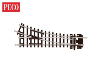 Peco ST-5 Turnout, 1st Radius, Right Hand SET TRACK CODE 80 N Gauge