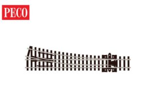 Peco SL-395 Turnout, Medium Radius, Right Hand, Insulfrog N Gauge
