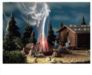 VOLLMER VO43667 CAMPFIRE KIT, HO SCALE