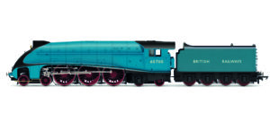 Hornby R30125 BR, W1 Class 'Hush Hush' Streamlined, 4-6-4, 60700 - Era 4 OO Gauge