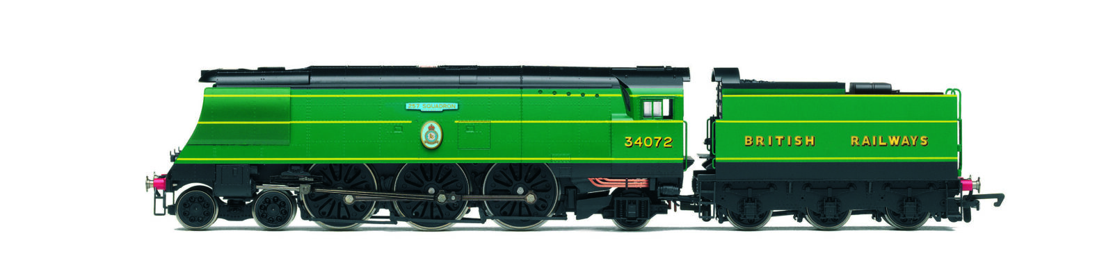 Hornby R30129 BR, Battle of Britain Class, 4-6-2, 34072 '257 Squadron' - Era 4 OO Gauge