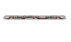 Hornby R3963 Greater Anglia, Class 755/3 'Flirt' 3 Car Train Pack - Era 11, OO Gauge