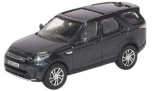 OXFORD DIECAST 76DIS5002 LAND ROVER DISCOVERY 5 HSE LUX SANTORINI BLACK - OO gauge