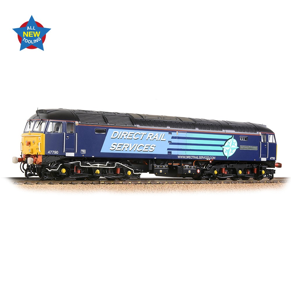Bachmann 35-432 Class 47/7 47790 'Galloway Princess' DRS Compass (Original) OO Gauge