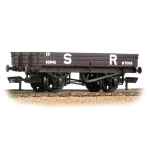 Bachmann 37-935 3 Plank Wagon SR Brown Weathered OO Gauge