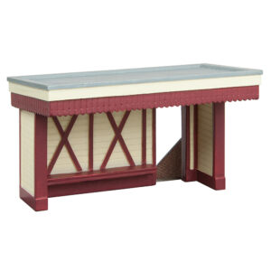 Bachmann 44-0167 Wooden Halt and Steps OO Gauge