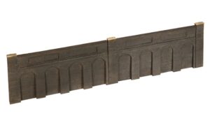 Scenecraft 44-225 Low Relief Retaining Walls (x2) - OO Gauge