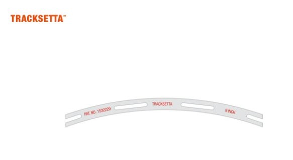 Peco Tracksetta NT9 Template 9" Radius