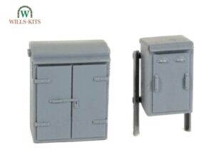 Peco Wills Kits SS88 Relay Boxes OO Gauge