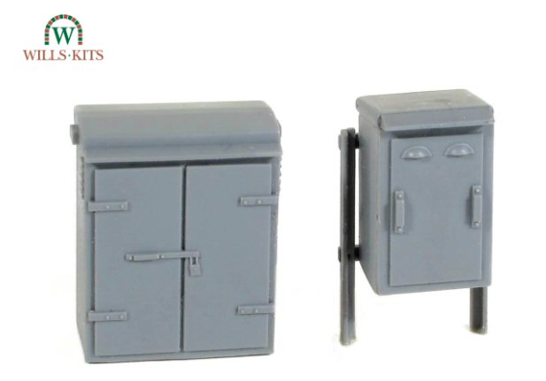 Peco Wills Kits SS88 Relay Boxes OO Gauge
