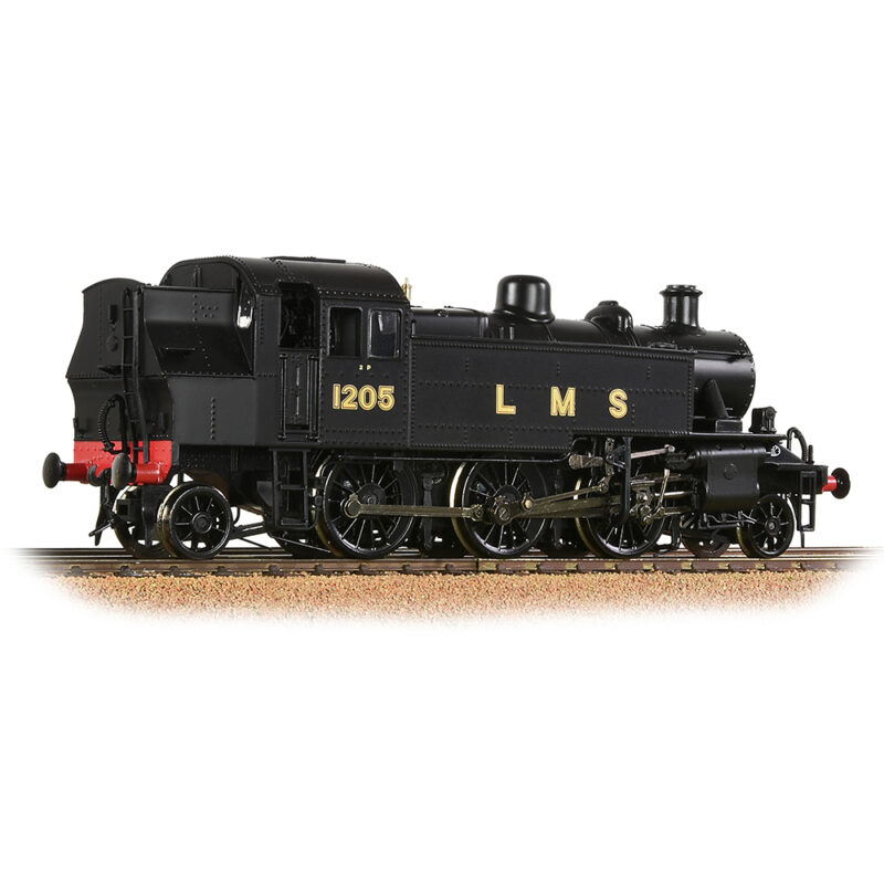 Bachmann 31-442 LMS Ivatt 2MT Tank 1205 LMS Black (Revised) OO
