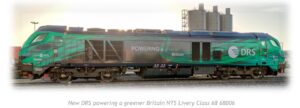 Dapol  2D-022-016S Class 68 - 68006 'Pride of the North' New DRS/NTS Green Livery N Gauge DCC SOUND