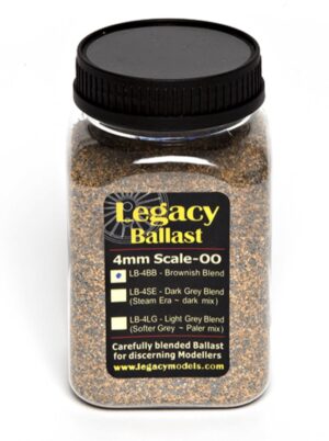 DCCconcepts LB-4BB Legacy Ballast OO/HO Scale Ballast - Brown Blend