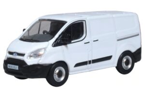 OXFORD DIECAST 76CUS002 Ford Transit Custom White - OO gauge