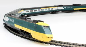 Rapido Trains UK 924503 - British Rail Advanced Passenger Train, APT-E Train Pack - InterCity Blue/Grey Livery - OO Gauge