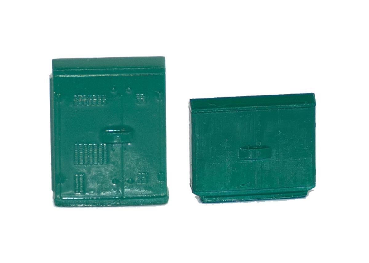 Gaugemaster Structures GM496 TELECOMS CABINETS 3PCS (PRE-BUILT) OO Gauge
