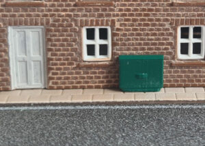 Gaugemaster  GMKD86 TELECOMS CABINETS 3PCS (PRE-BUILT) N Gauge