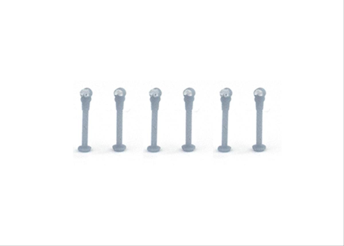 Gaugemaster GMKD88 PARKING METERS 6PCS (PRE-BUILT) N Gauge