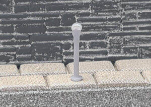 Gaugemaster GMKD88 PARKING METERS 6PCS (PRE-BUILT) N Gauge
