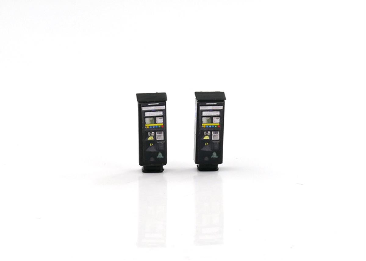 Gaugemaster GMKD89 PAY & DISPLAY PARKING MACHINES 2PCS (PRE-BUILT) N Gauge