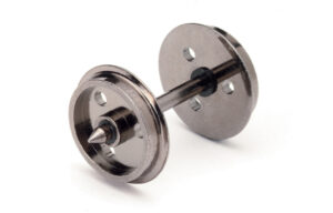 Hornby R8097 12.6mm Disc Wheels - 3 hole (Pack 10) OO Gauge
