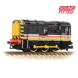 Graham Farish 371-005ASF Class 08 08950 'Neville Hill 1st' BR InterCity (Swallow)  Sound Fitted N Gauge