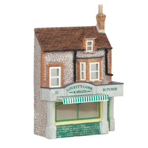 Graham Farish 42-284 Low Relief 'Lovett's Lamb and Meats' Butchers N Gauge
