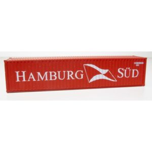 C-Rail N Gauge Hamburg Sud 40ft x 8'6" Drybox