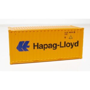 C-Rail N Gauge Hapag Lloyd 20ft x 8'6" Drybox