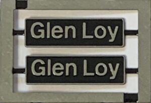 33029 Glen Loy Nameplate - OO Gauge