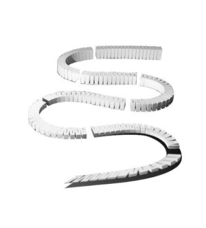Bachmann WST1410 2 percent x 2' Incline/Decline Set 0-4" in 16' (x8/set) OO Gauge