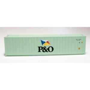 C-Rail Container, P&O 40ft High Cube Reefer OO Gauge