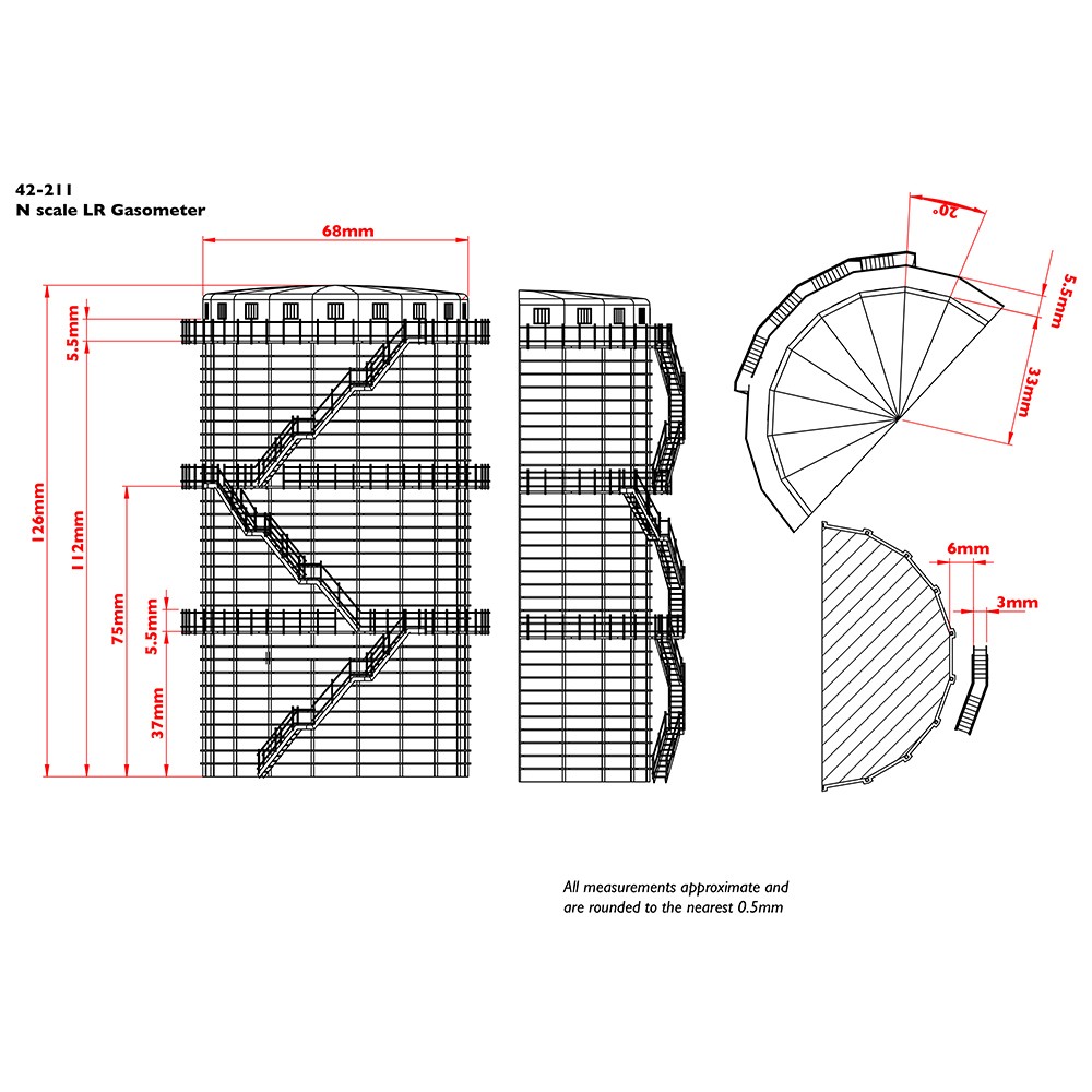 LR Gasometer Dims