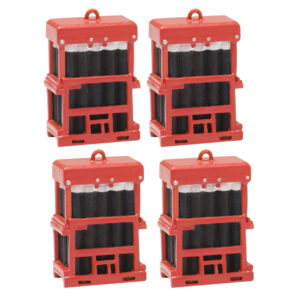 Bachmann 44-537 Scenecraft - Caged Gas Bottles (x4) OO Gauge