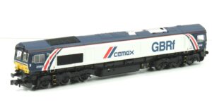 Dapol 2D-007-014 Class 66 - 66 780 in GBRF CEMEX LIVERY DCC Ready N Gauge